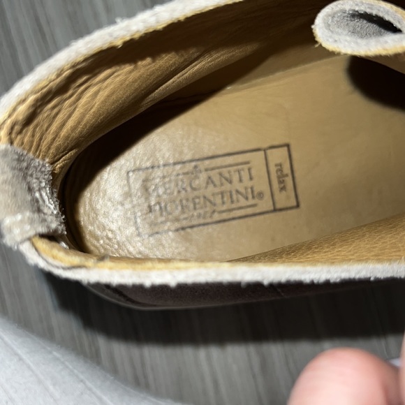 Grey suede high top mercanti fiorentini boot shoe - Picture 3 of 5